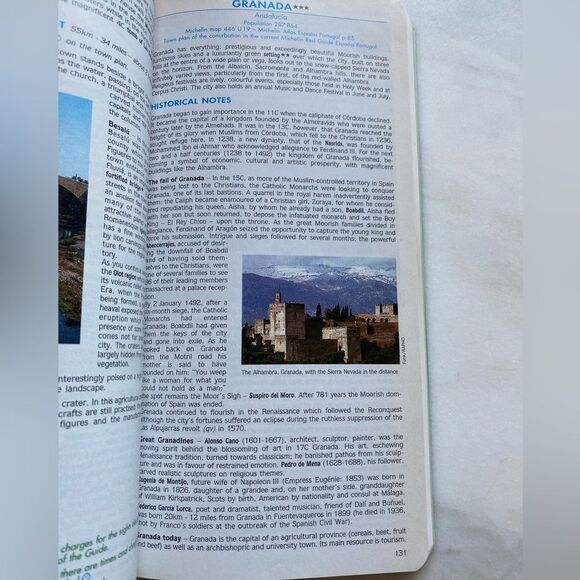 Michelin Spain Travel Guide Book - Picture 4 of 6
